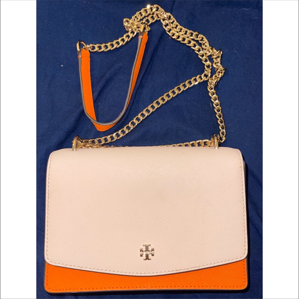 Tory Burch Emerson Mini Color Block Shoulder Bag